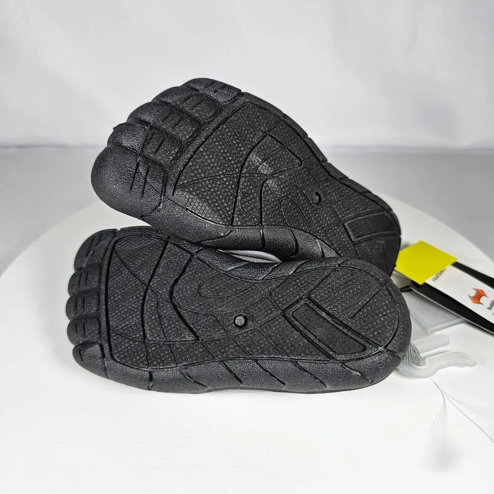 RBX Kids Water Shoes Size S (5/6) Gray‎ Black Swim Beach Pool Reebok